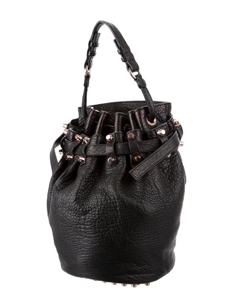 alexander wang diego bucket bag fake|is alexander wang a scam.